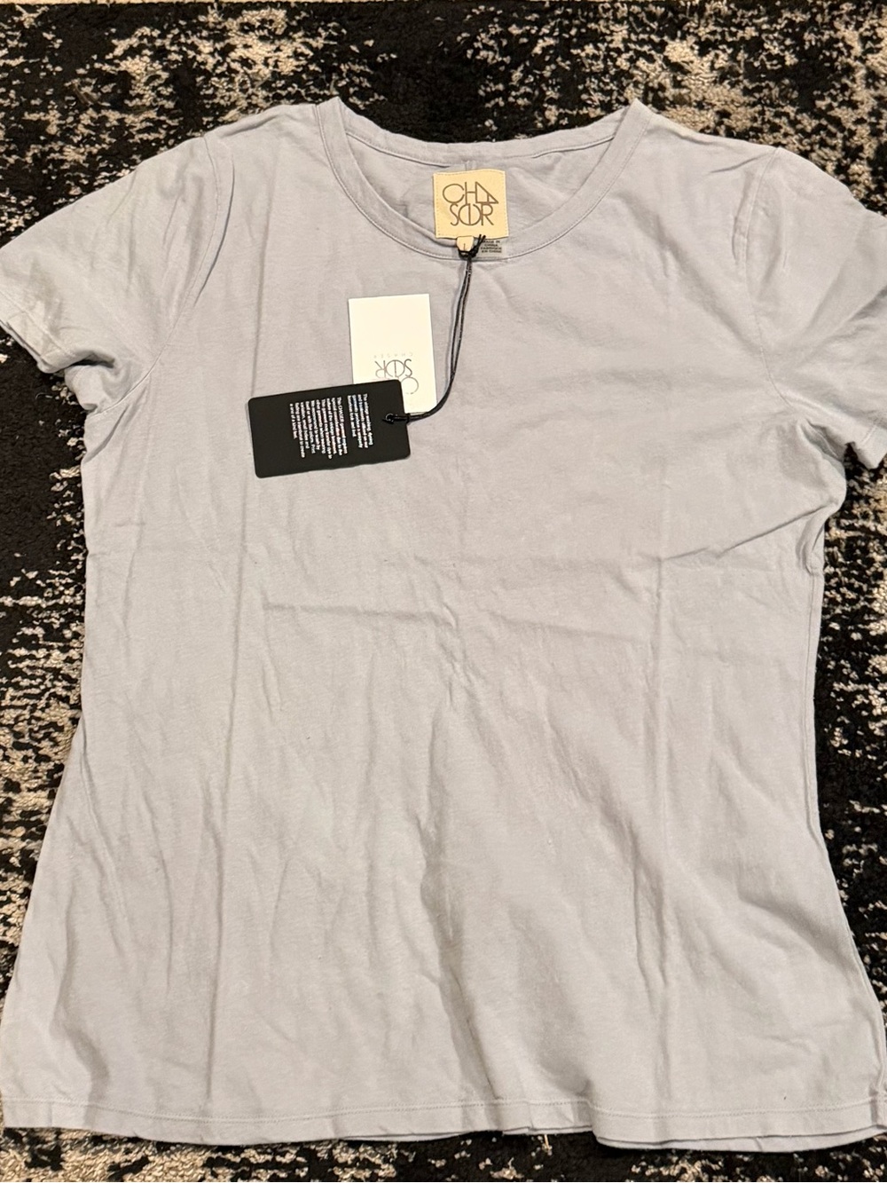 Chaser light grey Short Sleeve Crew Tee